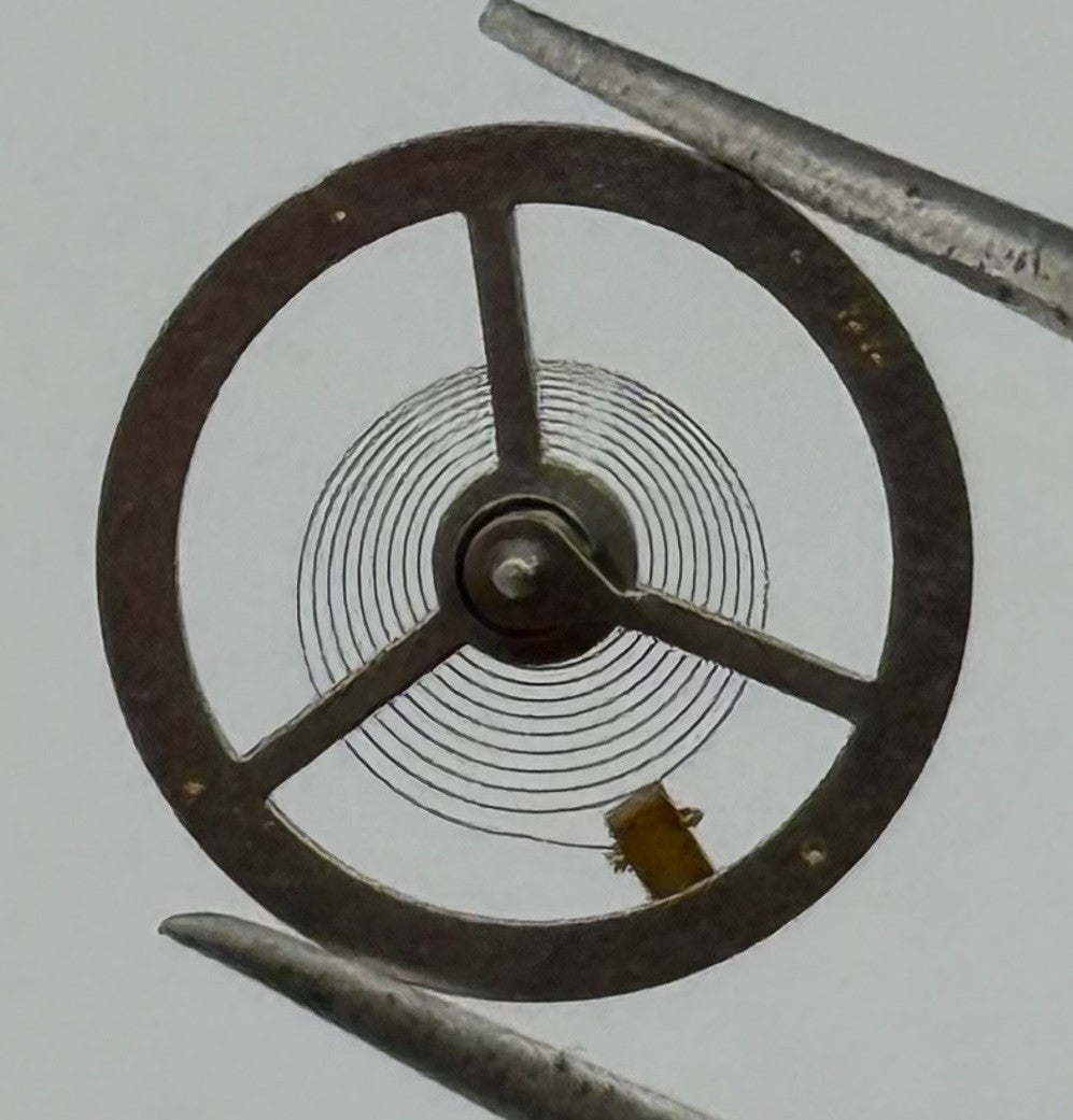 Desa 320 Balance Wheel Complete And Spring Renata 1607 Watch Movement Parts NOS