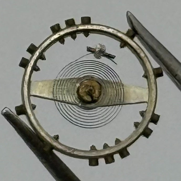 FHF 80 190 Balance Wheel Complete And Spring Renata 204 Watch Movement Parts NOS