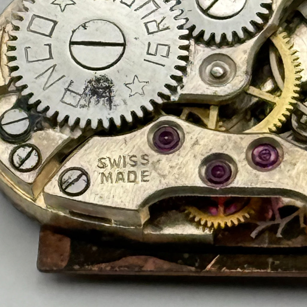 Lanco Langendorf 524 Watch Movement Running Ladies Swiss 15 Rubis Parts 12.7mm