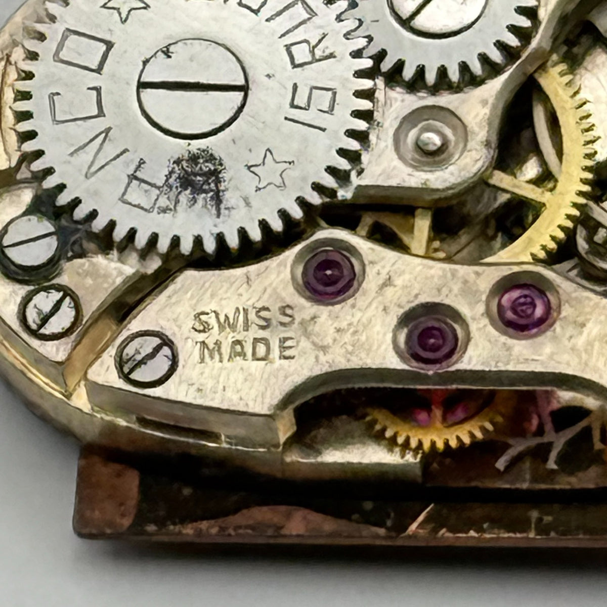 Lanco Langendorf 524 Watch Movement Running Ladies Swiss 15 Rubis Parts 12.7mm