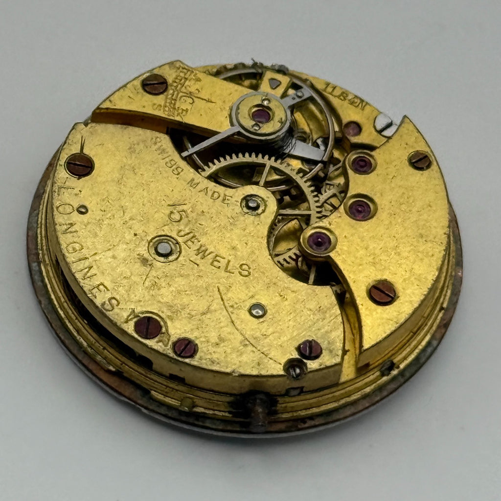 Longines 11.84N Trench Watch Movement - B&Co - For Parts / Repair - 25mm