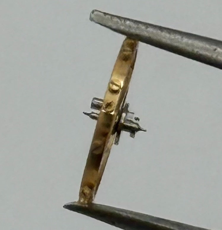 MST 340 Balance Wheel Complete And Spring 6¾’’’  574 Watch Movement Parts NOS