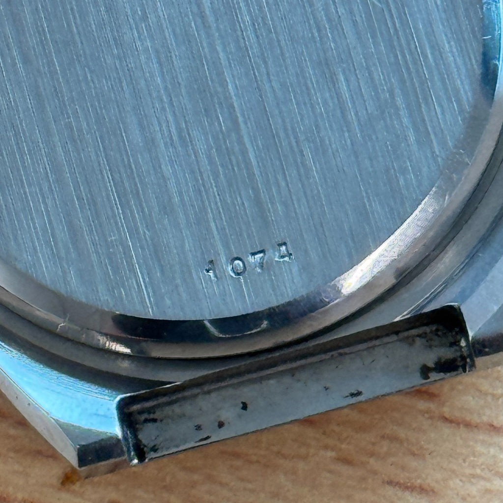 1980s Rotary Digital LCD Watch - Rare Model - Untested For Parts / Repair - 36mm