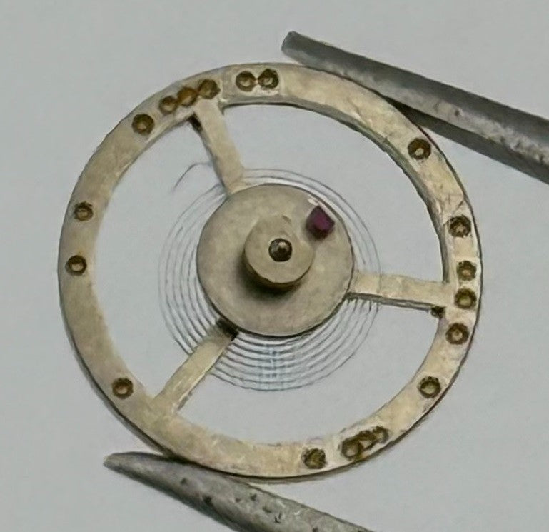BFG 34 DGT Balance Wheel Complete And Spring Renata 58 Watch Movement Parts NOS