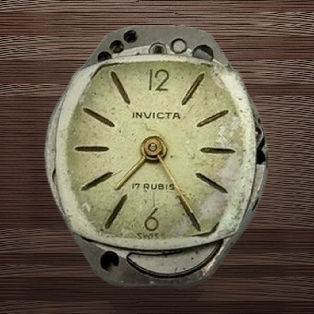 FHF 69 Watch Movement - Invicta - For Parts / Repair - 15.3mm