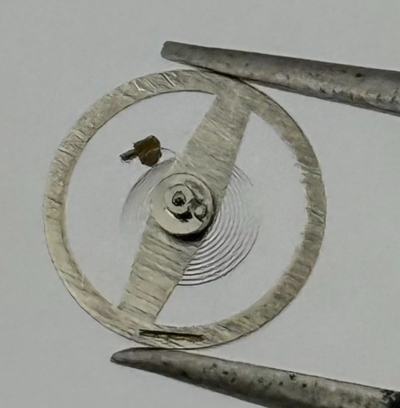 Brac 2051 Balance Wheel Complete And Spring 5¼’’’ 3817 /1 Watch Movement Parts