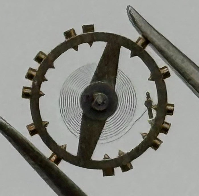 AS 976 1012 Balance Wheel Complete And Spring Renata 532 M Watch Movement Parts