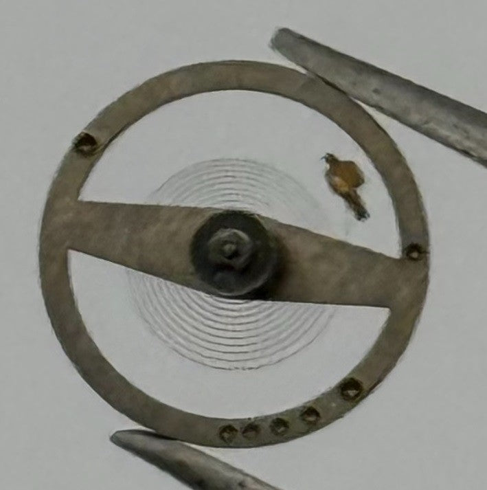Brac 2021 2051 Balance Wheel Complete And Spring 69 M Watch Movement Parts NOS