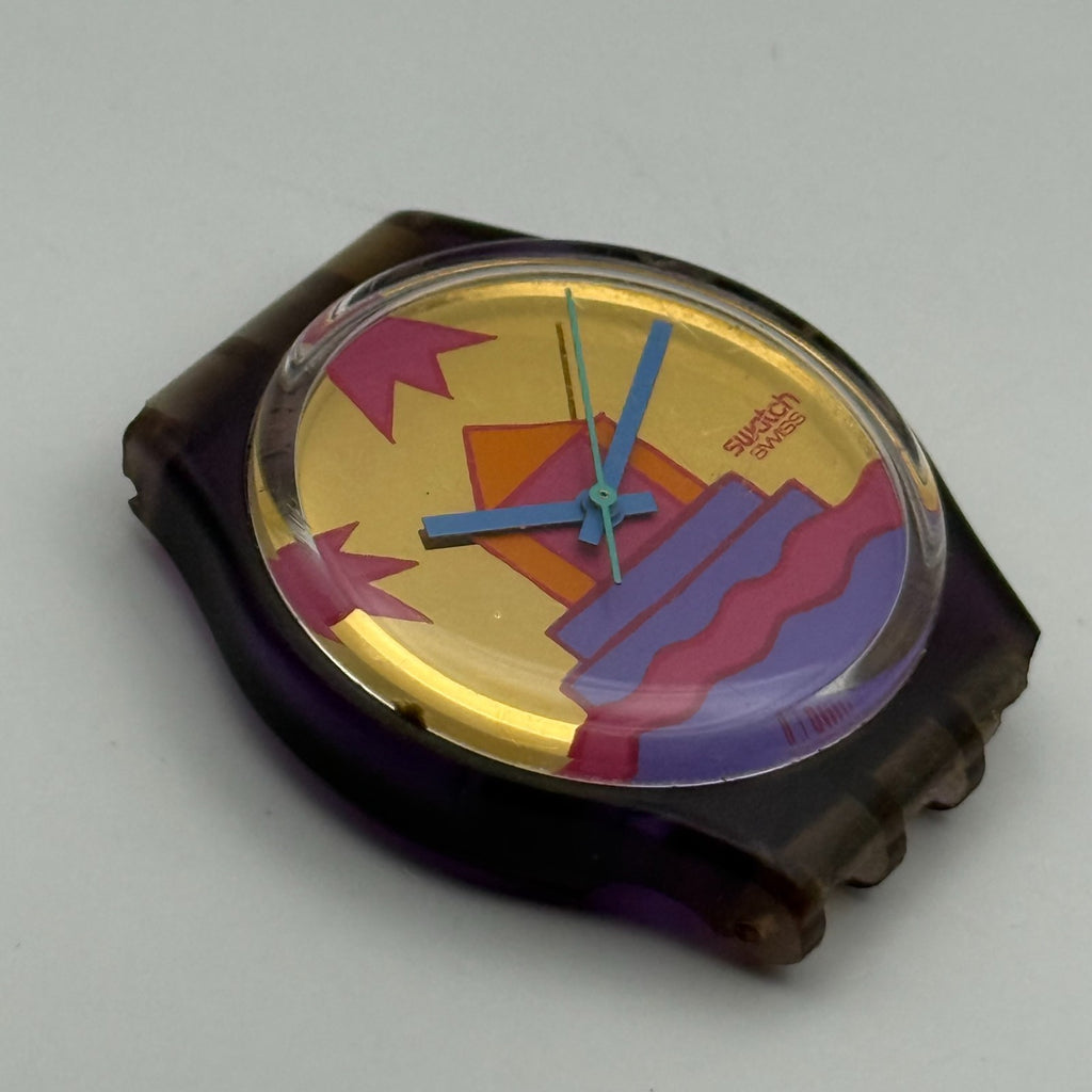 Vintage Swatch Gent Watch GV103 Rara Avis 1991 ETA Quartz Swiss 33mm Parts 