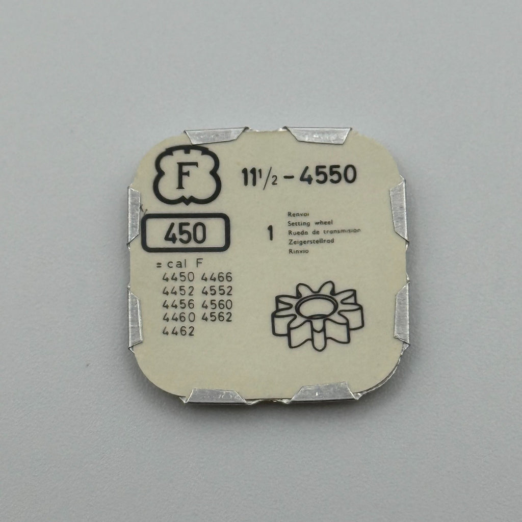 Felsa 4550 Setting Wheel - 11 1/2 - 450 - New Old Stock - Watch Parts