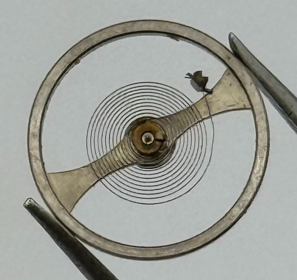 Oris 461/3 Balance Wheel Complete And Spring 10½’’’ 3274 Watch Movement Parts