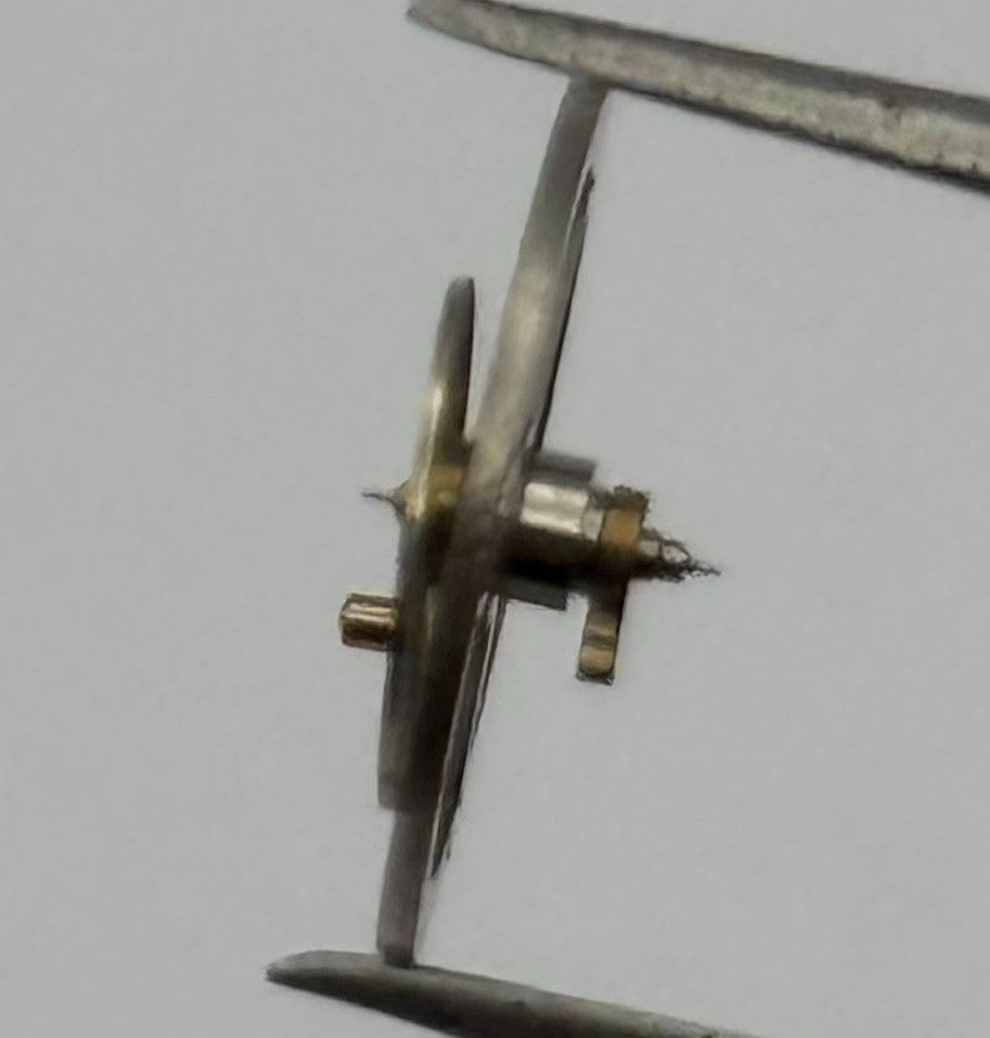 Brac 180 Balance Wheel Complete And Spring 12’’’ Pour Watch Movement Parts NOS