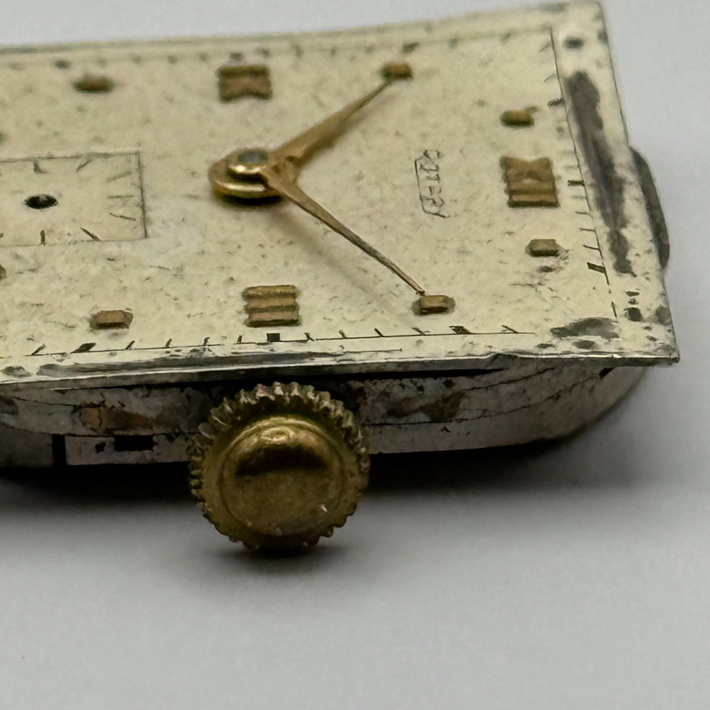 Rotary 830 Watch Movement - 15 Jewels - For Parts / Repair - 20mm