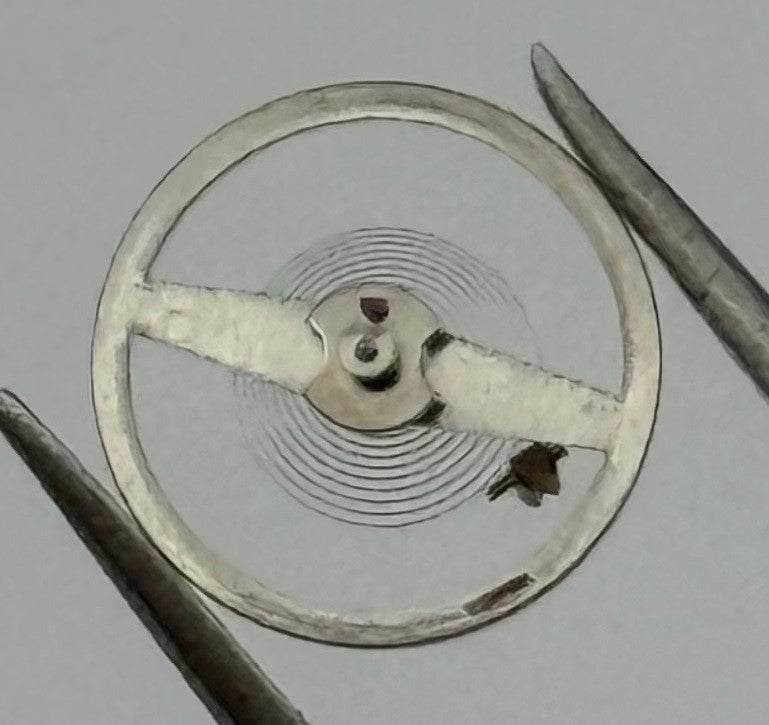 Oris 531/2 Balance Wheel Complete And Spring 8¾’’’ 4375 Watch Movement Parts NOS