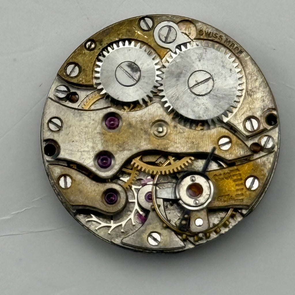 Unidentified Watch Movement Kendal & Dent London Manual Wind Parts Repair 19.5mm