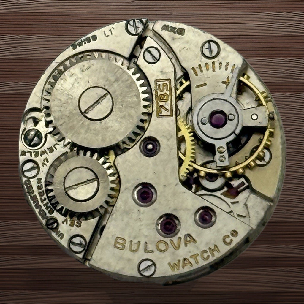 Bulova 7BS Watch Movement - Ladies - For Parts / Repair - 17.5mm