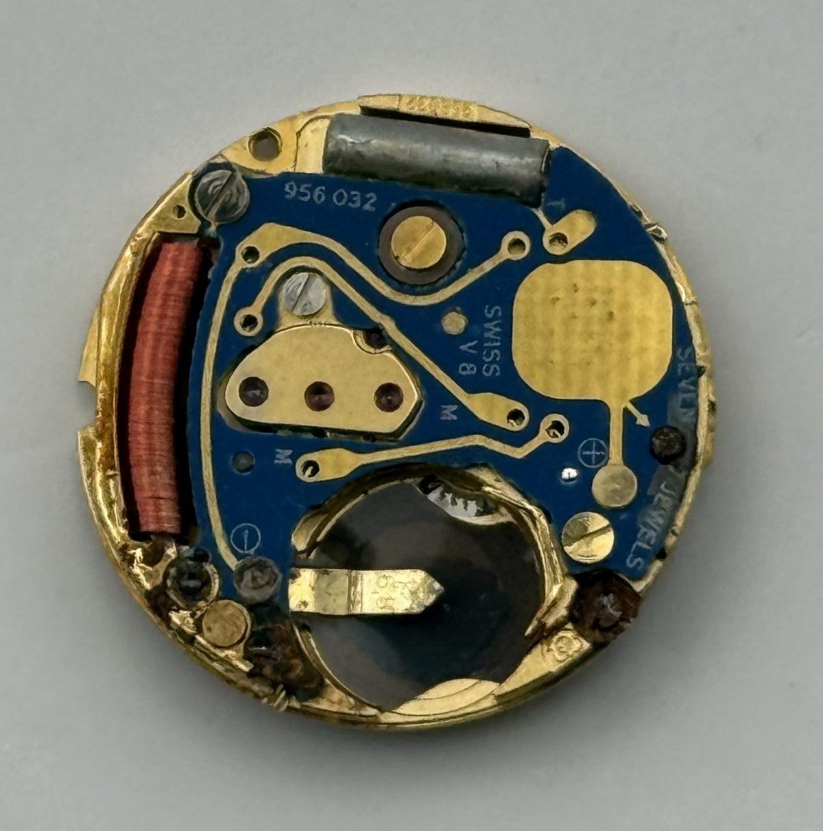 ETA 956.032 Watch Movement Quartz 7 Jewels Swiss Parts Repair Spares 17.4mm