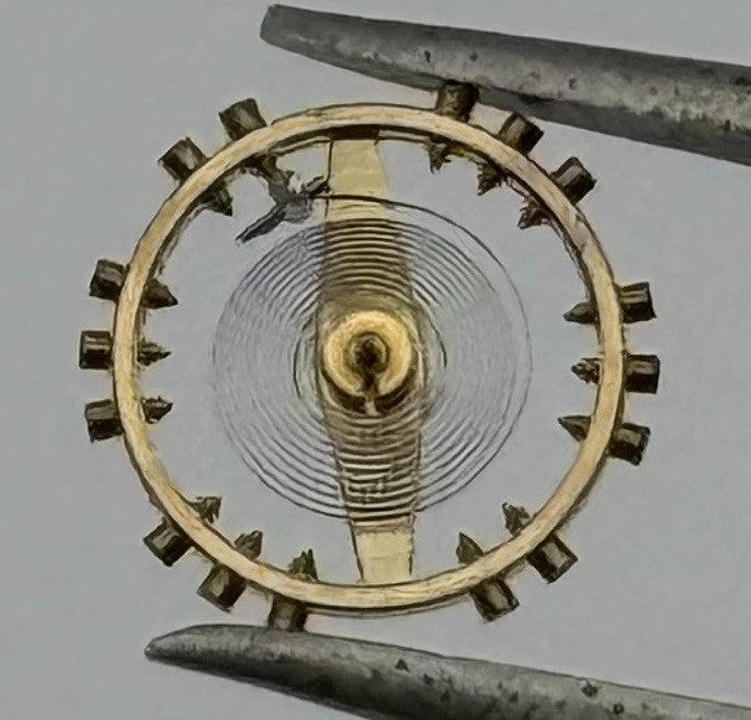 AS 1635 Balance Wheel Complete And Spring Renata 1218 M Watch Movement Parts NOS
