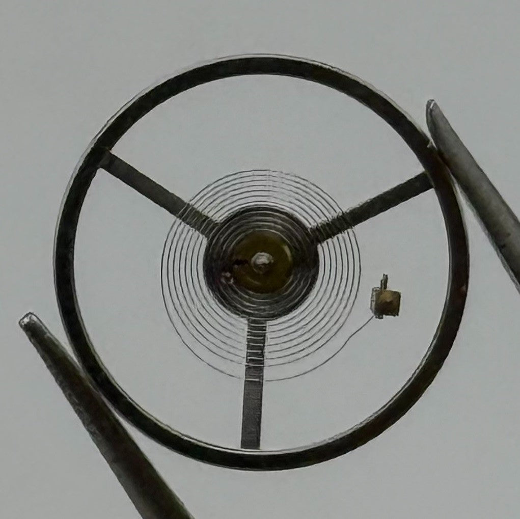 EB 8381 8391-66 Balance Wheel Complete And Spring 10½’’’ 1642 M Watch Parts NOS