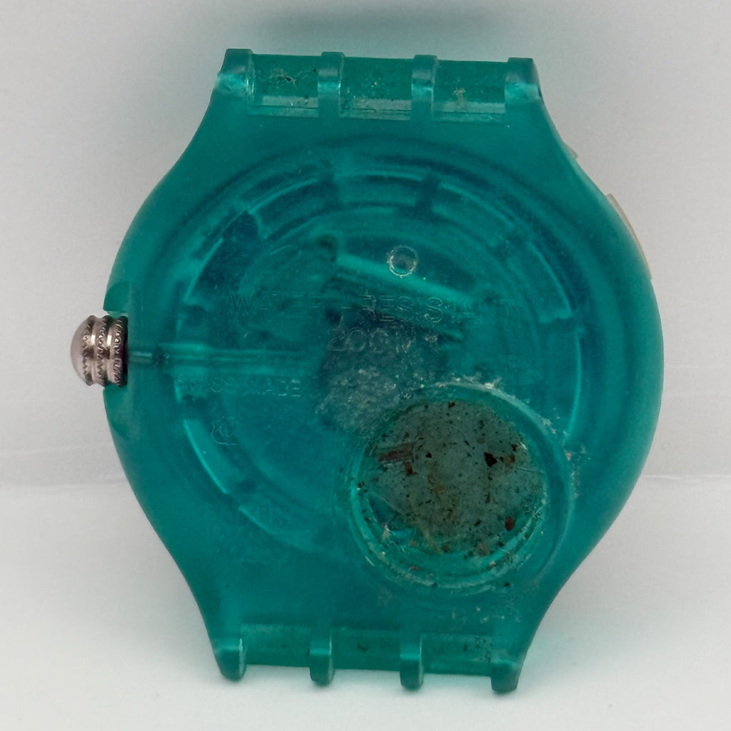 Vintage Swatch Scuba 200 Watch SDN108 Sea Floor 1994 ETA Quartz Swiss 40mm Parts