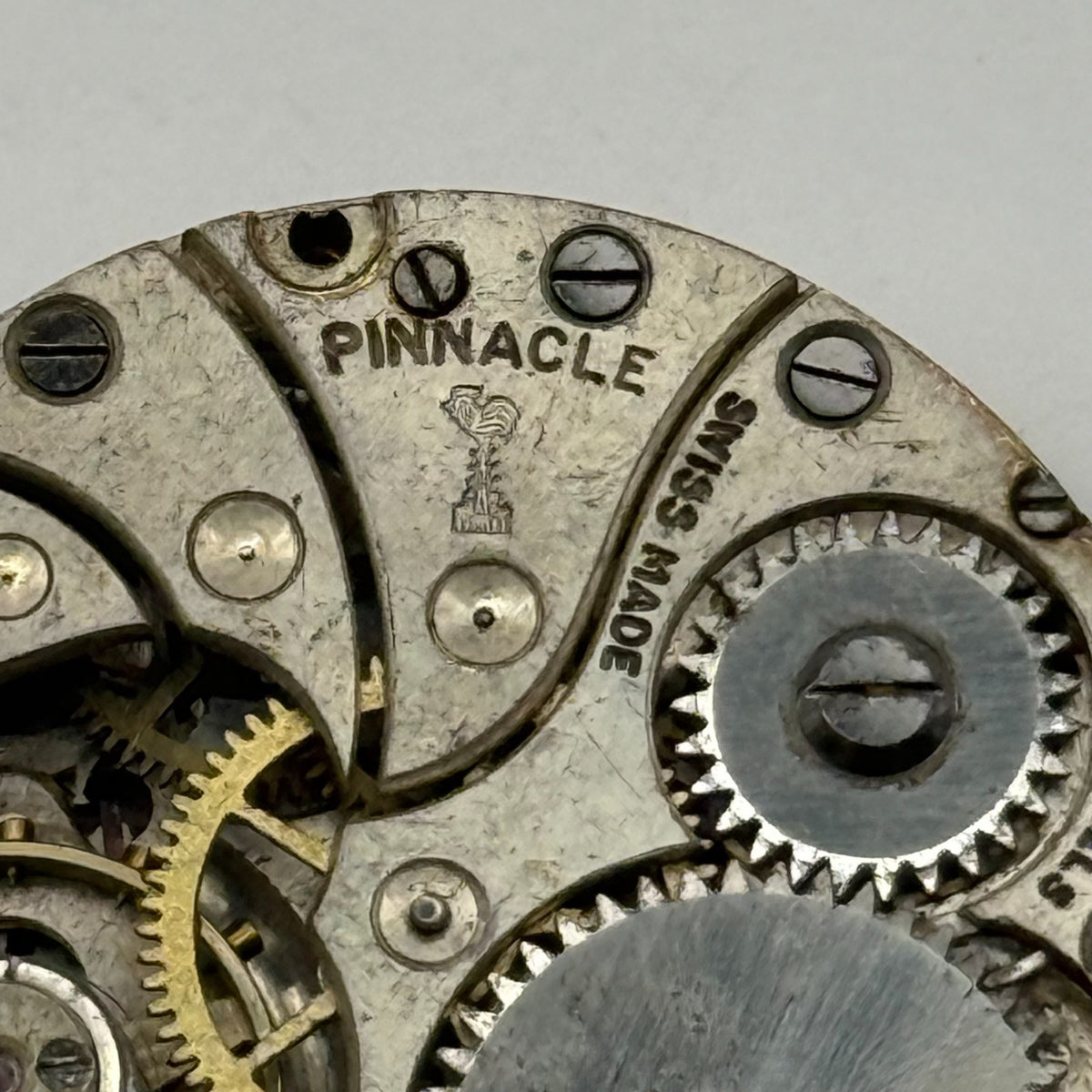 Pinnacle Trench Watch Movement Sub Seconds Red 12 Swiss Manual Wind Parts 28.8mm