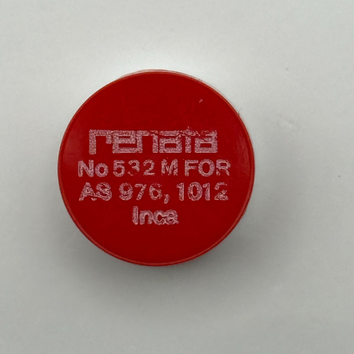 AS 976 1012 Balance Wheel Complete And Spring Renata 532 M Watch Movement Parts