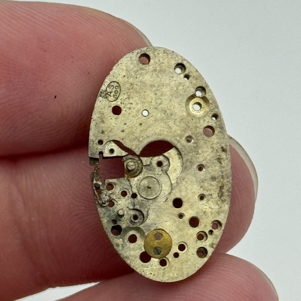 AS 500 Watch Movement A. Schild 500 Incomplete Swiss Parts Repair 15.1mm