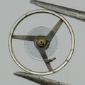 ETA 2487 Balance Wheel Complete And Spring Renata 1269 Watch Movement Parts NOS