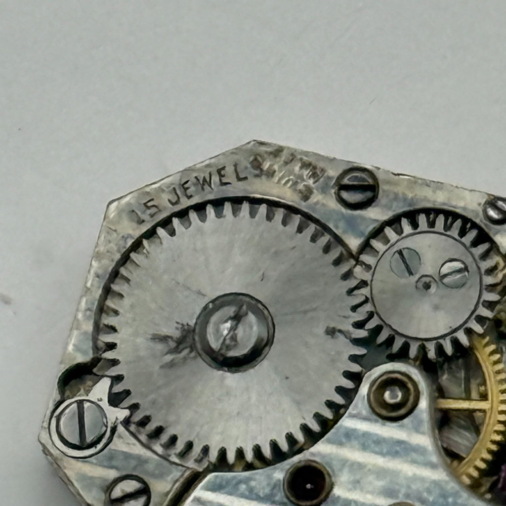 Switana 201 Watch Movement Swiss 15 Jewels Manual Wind Parts Repair 12.7mm