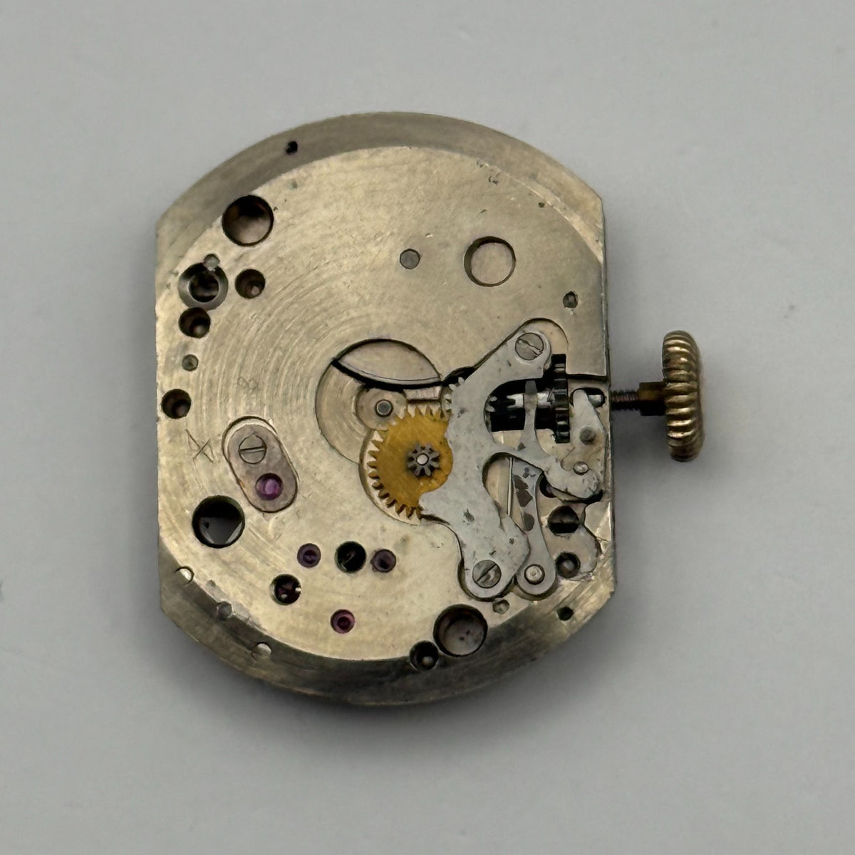 Rectangle Watch Movement - Unidentified - For Parts / Repair - 23mm