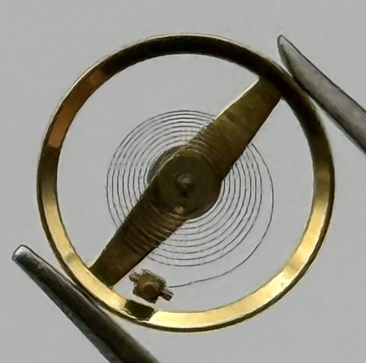 BFG 927 Balance Wheel Complete And Spring 6¾-8’’’ 1512 Watch Movement Parts NOS