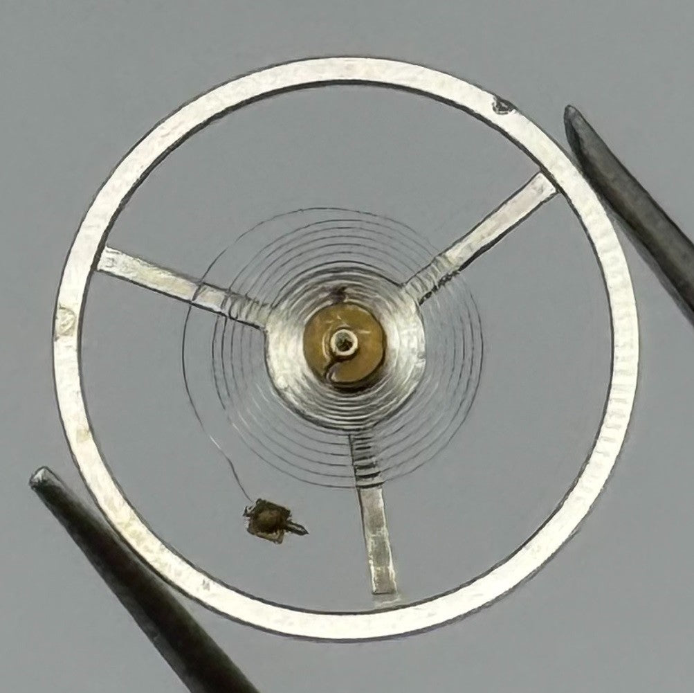 EB 8381 8391-66 Balance Wheel Complete And Spring 10½’’’ 1642 Watch Parts NOS