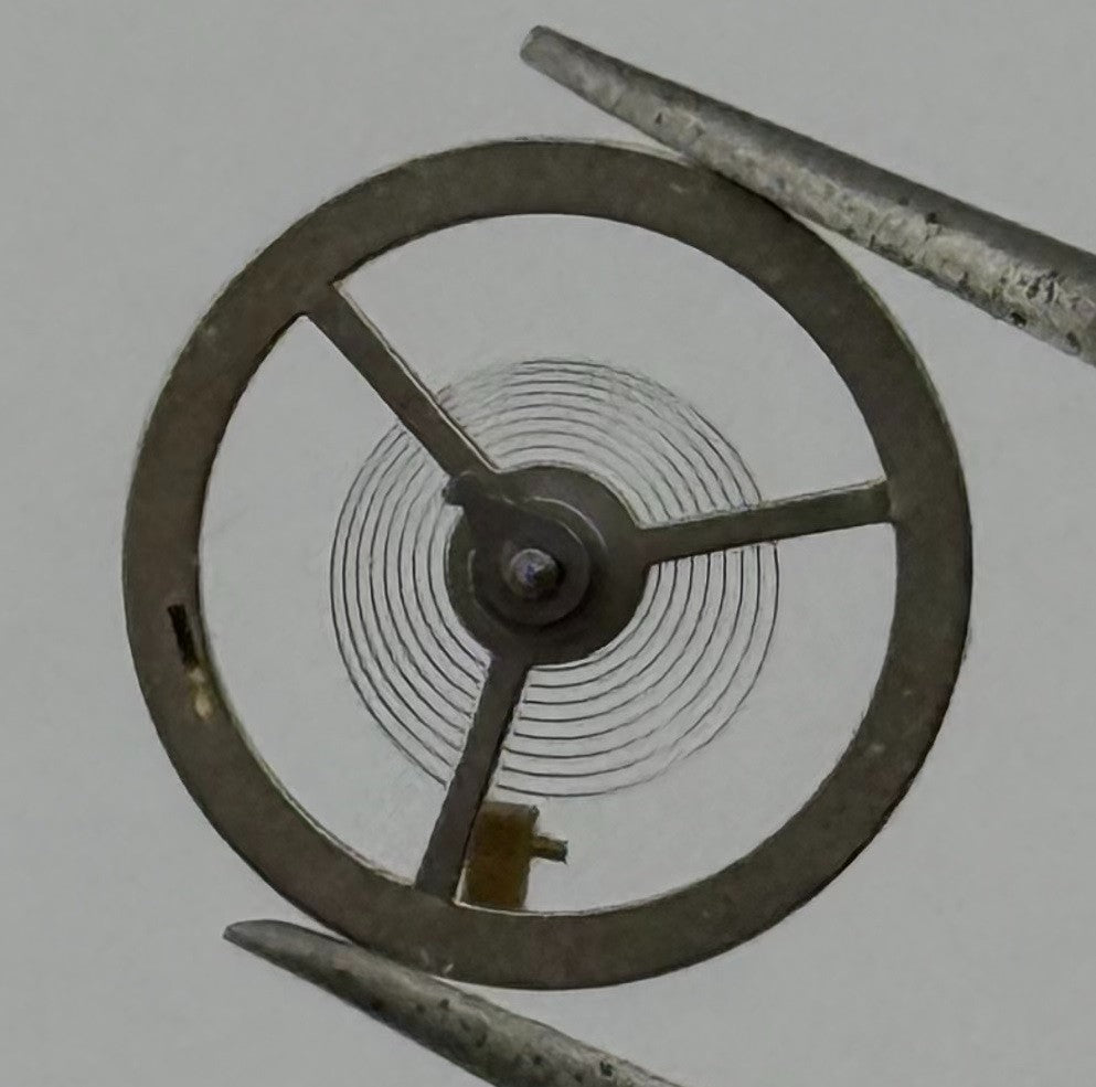 Desa 320 Balance Wheel Complete And Spring 12’’’ 5197 Watch Movement Parts NOS