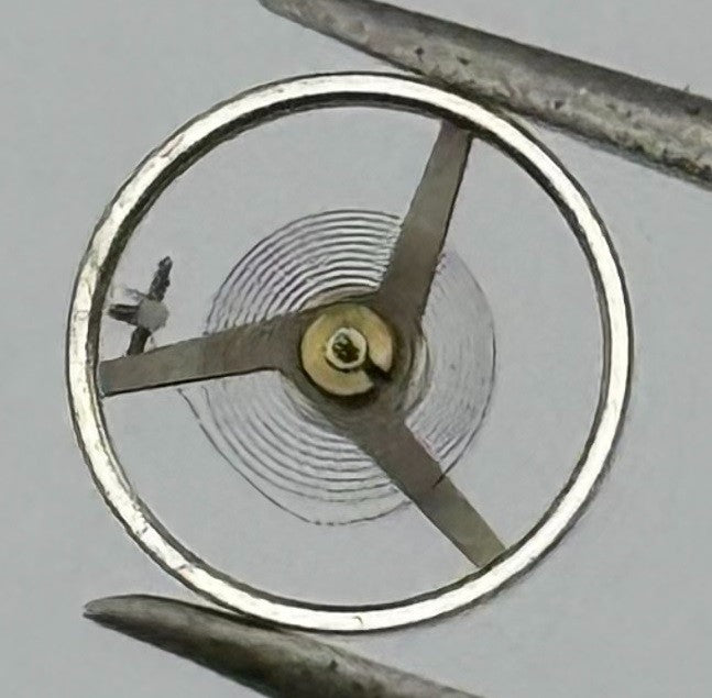 FE 68 Balance Wheel Complete And Spring 5½’’’ Renata 1805 M Watch Movement Parts
