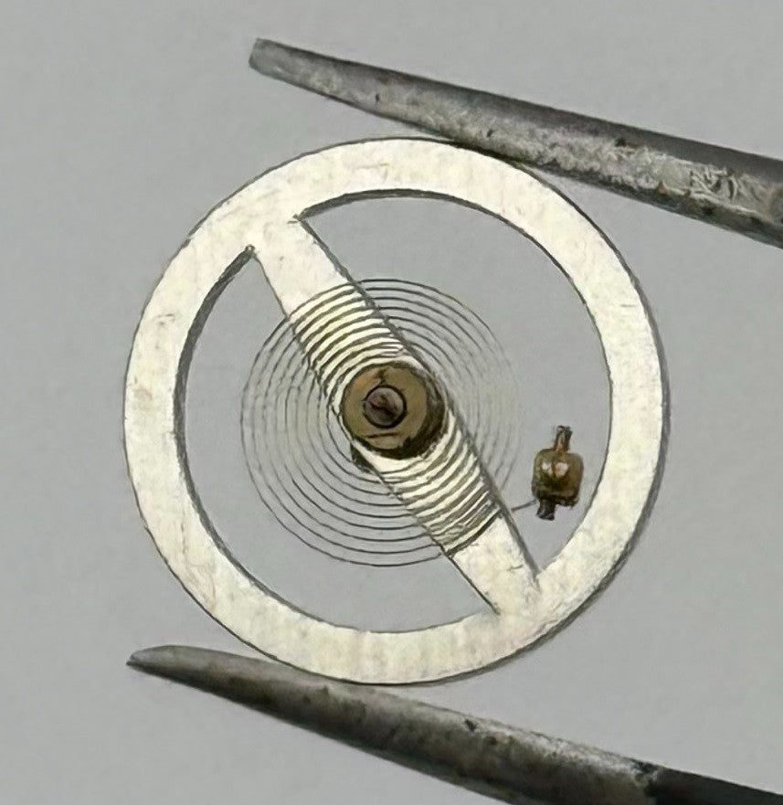 Roseba 8 Balance Wheel Complete And Spring 10½’’’ 2896 Watch Movement Parts NOS