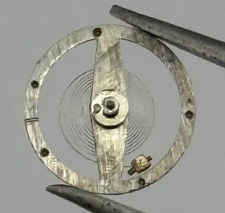 Brac 2071 Balance Wheel Complete And Spring 6¾-8’’’ 714 Watch Movement Parts NOS