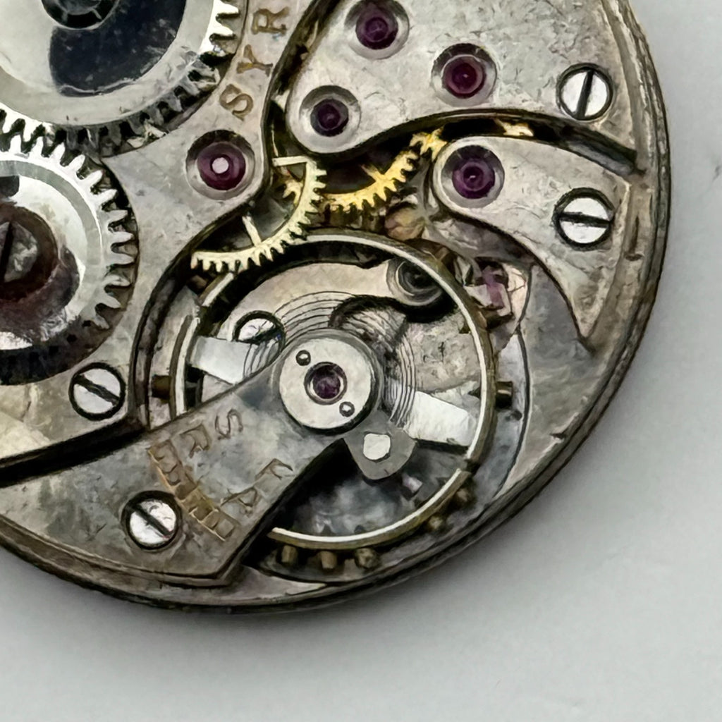 Syren 22 Watch Movement Swiss Made Manual Wind Vintage Parts Repair 19.1mm