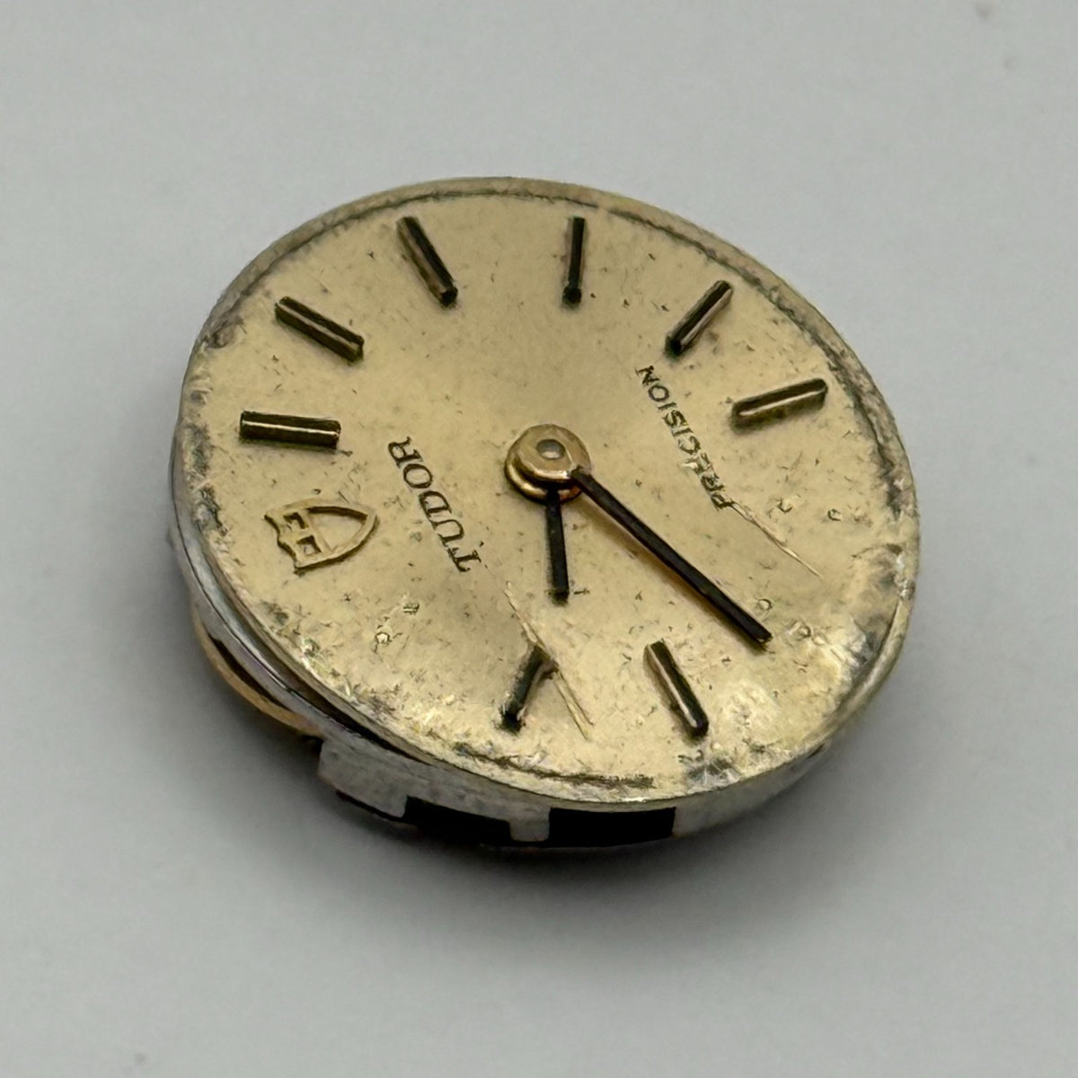 Tudor Precision Watch Movement - 17 Rubies Ladies - For Parts / Repair - 15.5mm