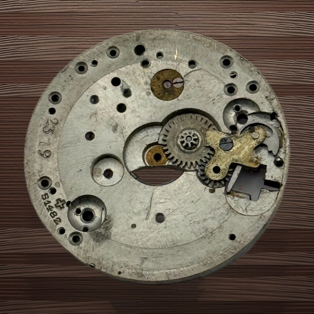 Patent 51482 Watch Movement - Spares - For Parts / Repair - 24.9mm