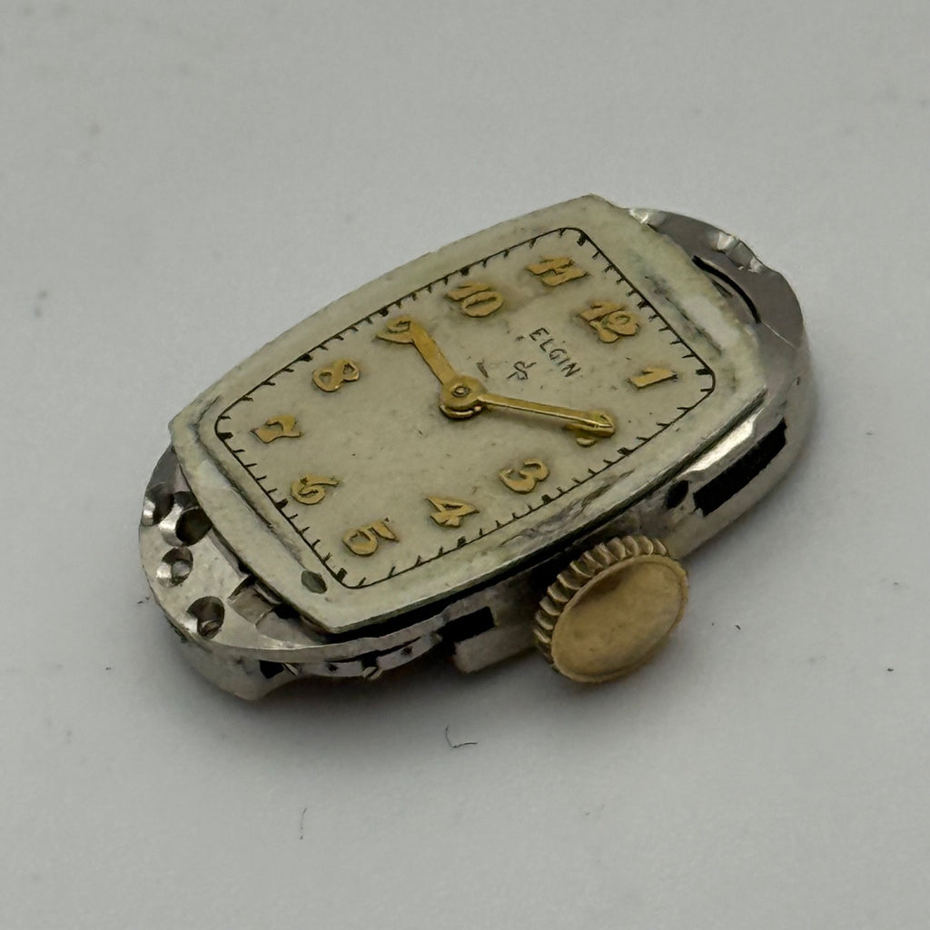 Elgin Grade 541 Model 2 Watch Movement 1951  American Parts Repair Ladies 21/0s
