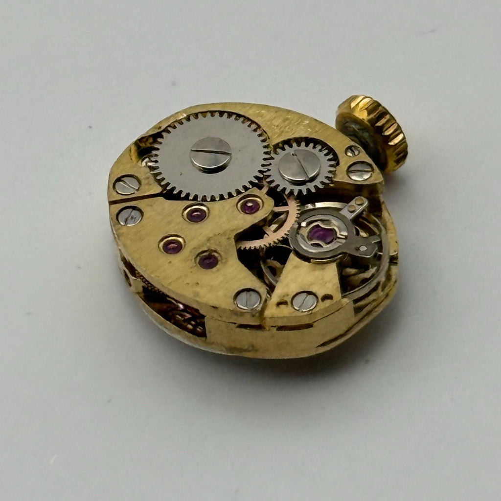 FE 68E4 Watch Movement Avia 17 Jewels Swiss Manual Wind Parts Repair 13.1mm