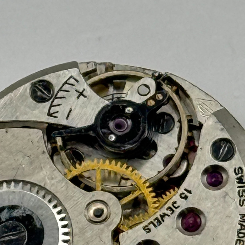 Revue 78 Watch Movement Limit 15 Jewels Swiss Manual Wind Parts Repair 19.7mm