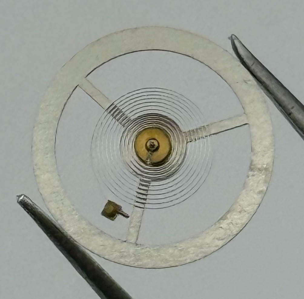 EB 8800 Balance Wheel Complete And Spring 12''' Renata 1309 Watch Movement Parts