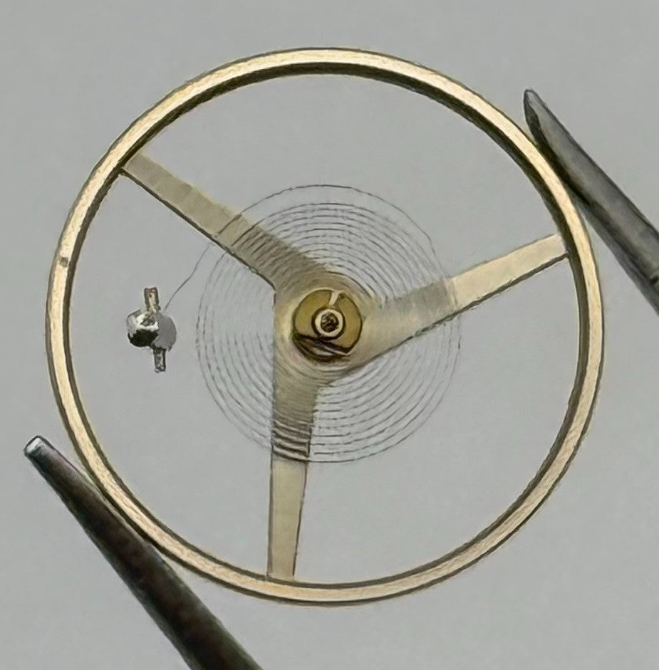 Felsa 4000 4007 Balance Wheel Complete And Spring 11½’’’ 4915 Watch Parts NOS