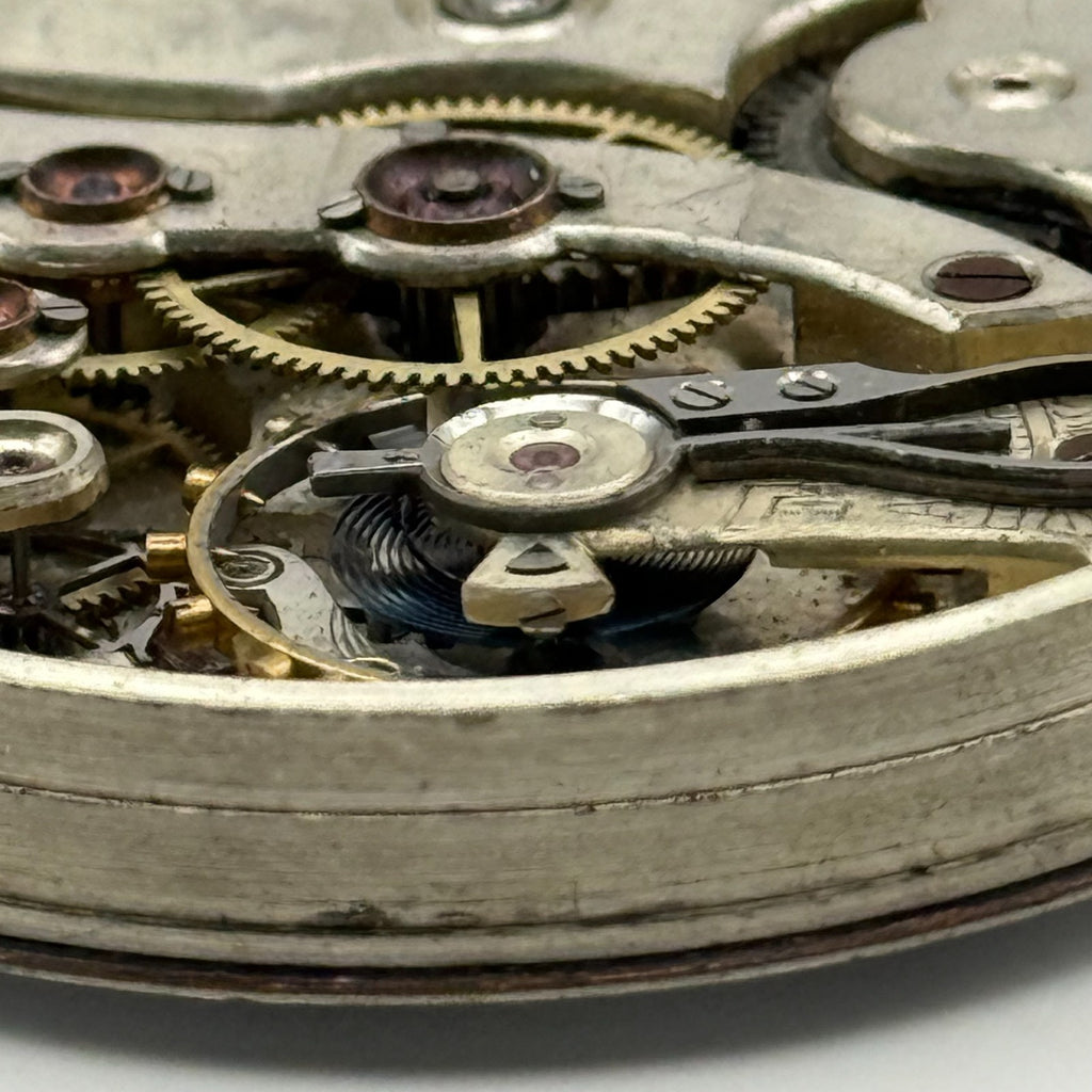 Mobilia Pocket Watch Movement High Grade Open Face Sub Seconds Parts 45.1mm