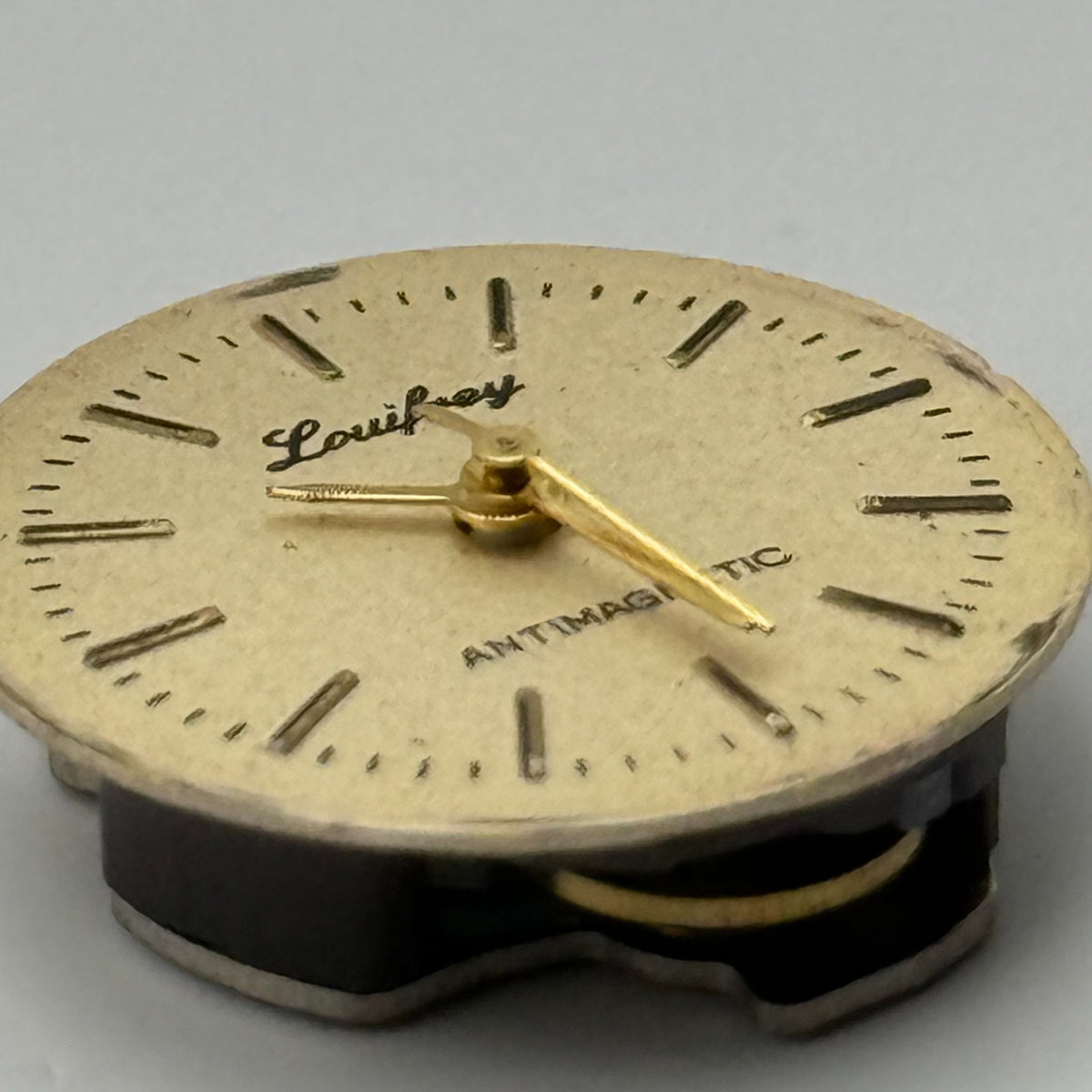Louifrey  Watch Movement No Jewel Unadjustment Manual Wind Parts Repair 15.1mm