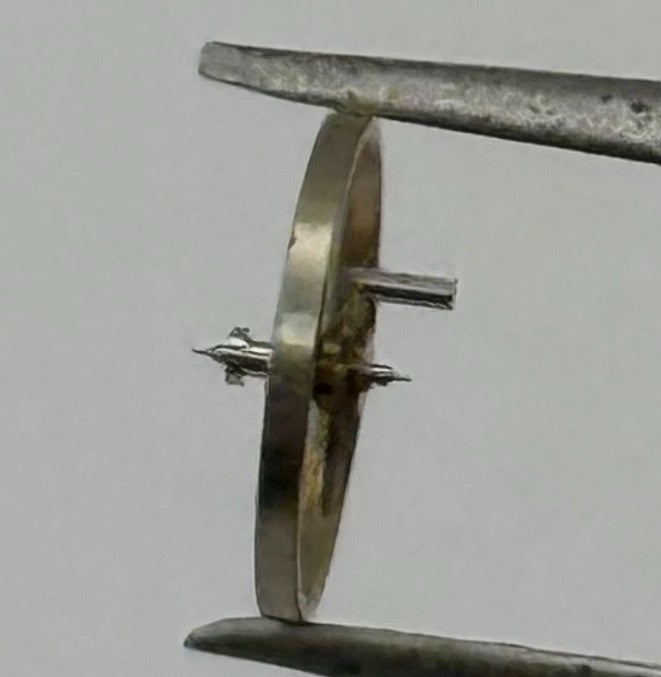 AS 1677 Balance Wheel Complete And Spring Renata 1414 M Watch Movement Parts NOS