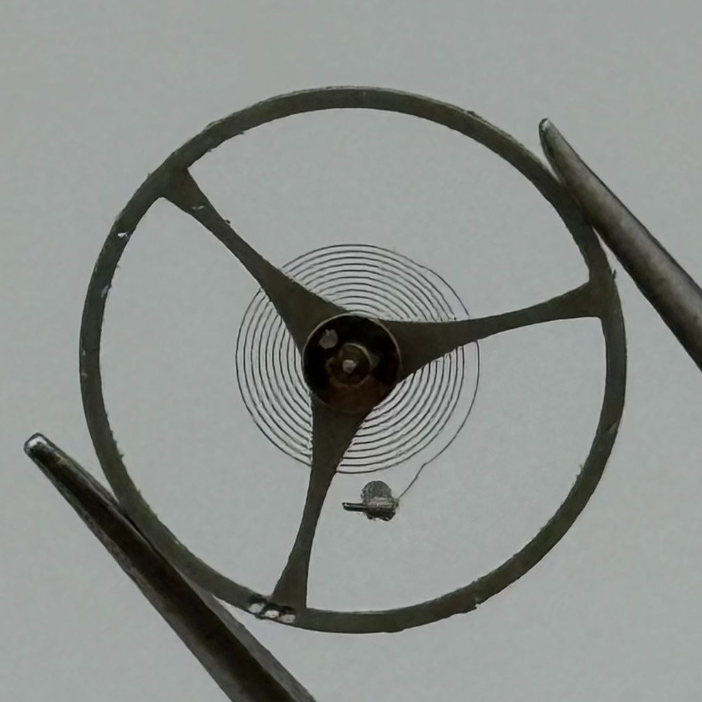 Parrenin 60 Balance Wheel Complete And Spring 11½’’’ 4981 Watch Movement Parts