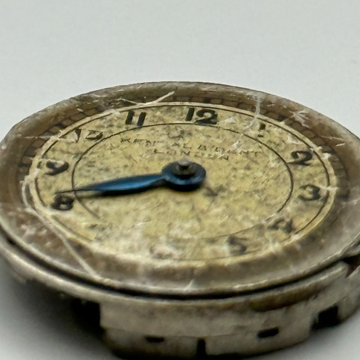 Unidentified Watch Movement Kendal & Dent London Manual Wind Parts Repair 19.5mm