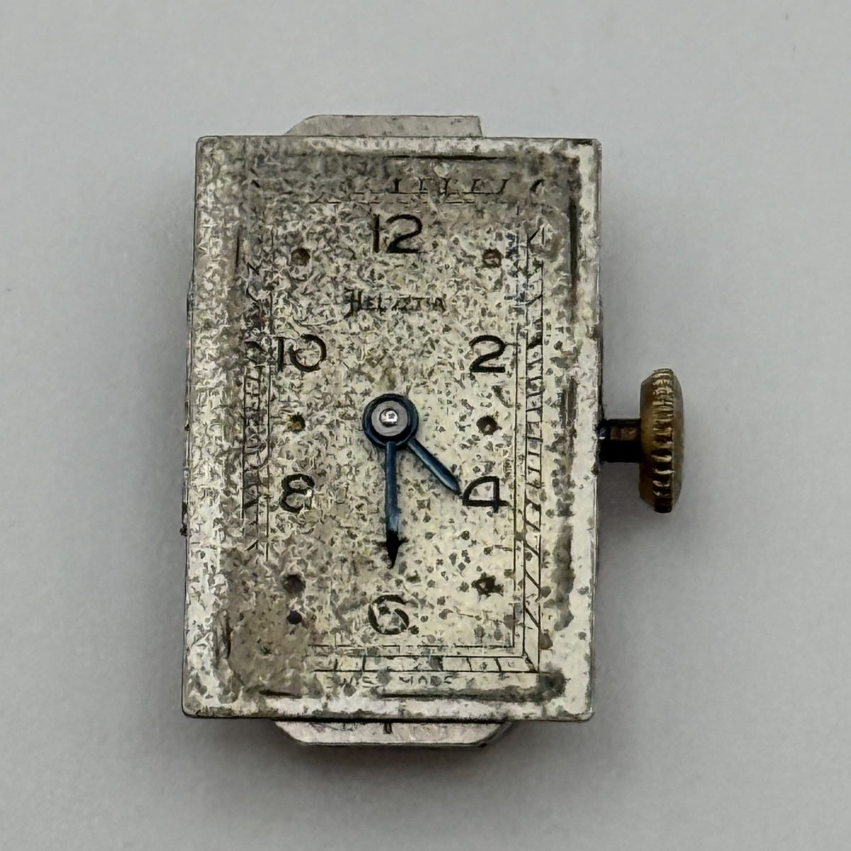 Helvetia 105B Watch Movement - For Parts / Repair